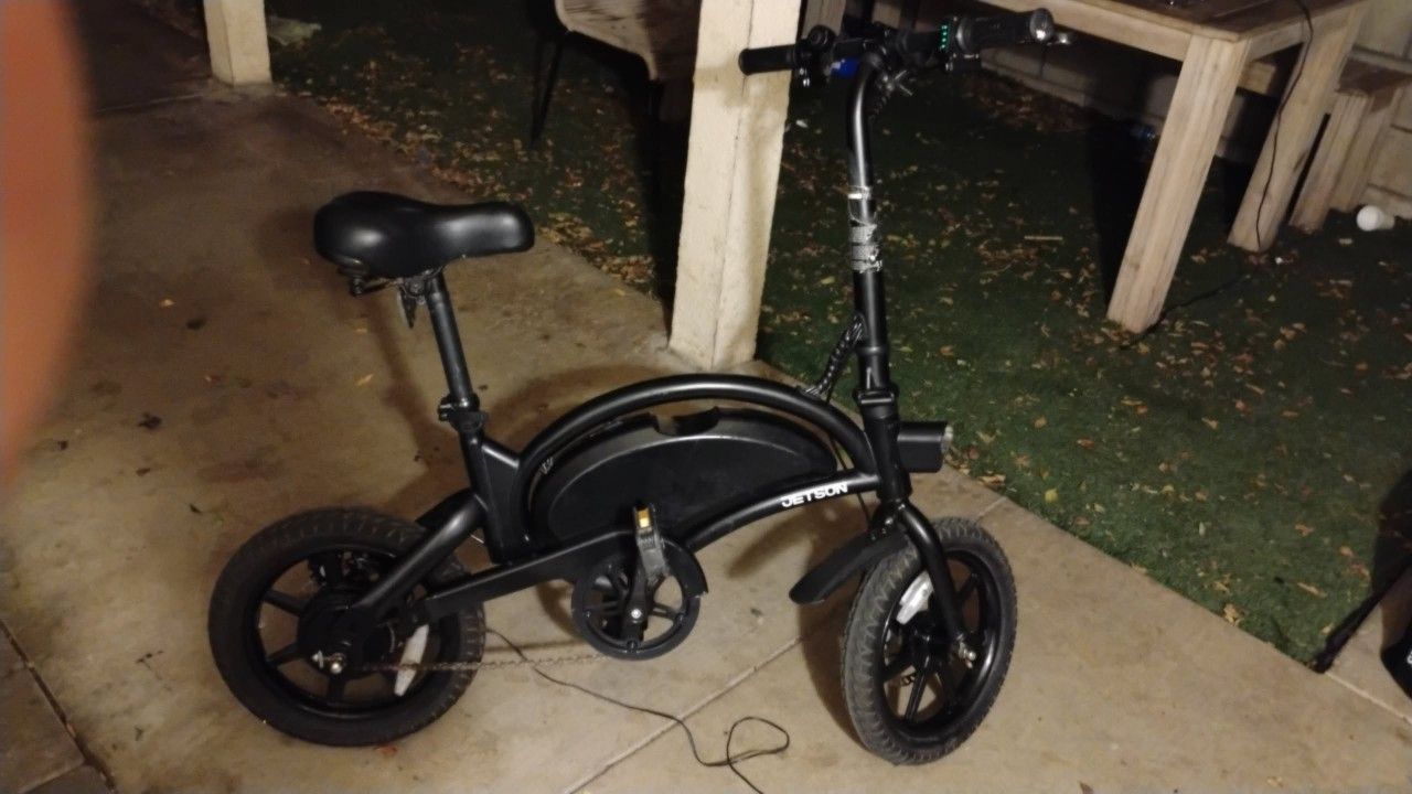 Black Jetson Electric Bike