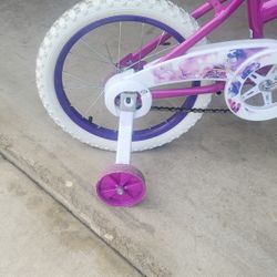 16" Little Girsl Bike Rode Twice Firm Price  . Sells 70