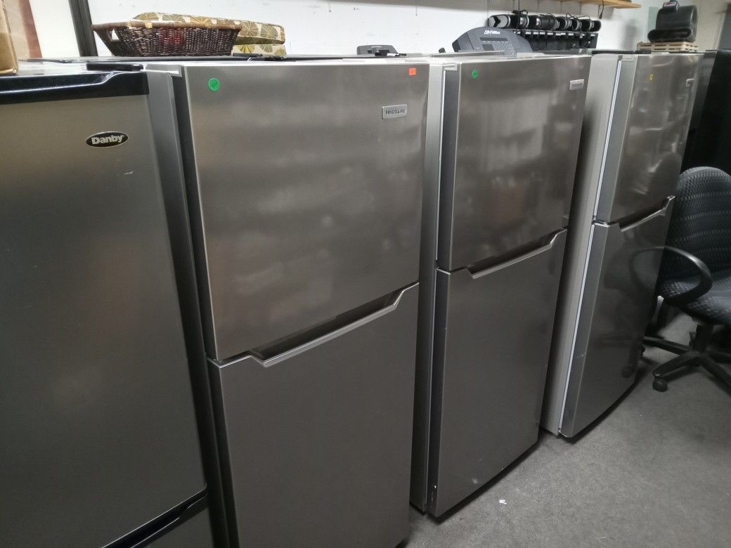 24inch Gray- Stainless Steel Refrigerator