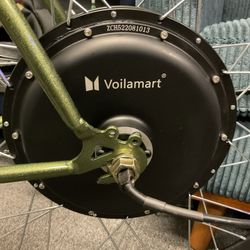 E-Bike Kit, 500W/750W. Works With Most 26” Bikes.