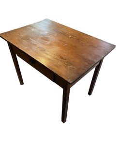 Oak table With Drawer