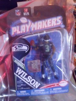 russell Wilson playmakers rookie figure rare awesome