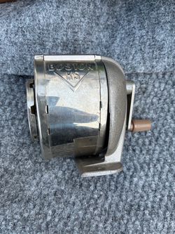 Vintage. Hunt MFG Co. Boston KS 8 Hole Revolving Pencil Sharpener. Working. VGC