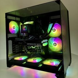  Gaming PC Custom Built by AREA-51✅🕹Full White RGB Set,Intel i7/32GB RAM/2TB🖥1 Yr Wrnty‼️ RTX 5070 GPU💥 $0 Down Finance Available