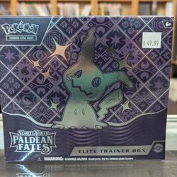 Paldean Fates ELITE Trainer Box