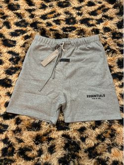 Essential shorts, Grey, Size Large