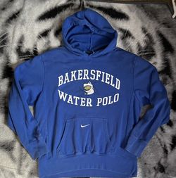Rare Vintage Nike Bakersfield Water Polo Hoodie Sz L
