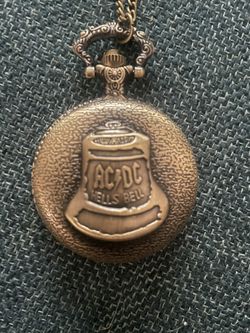NEW AC/DC Rock & Roll Hell’s Bells Pocket Watch