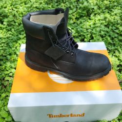 Timberlands Black Boots