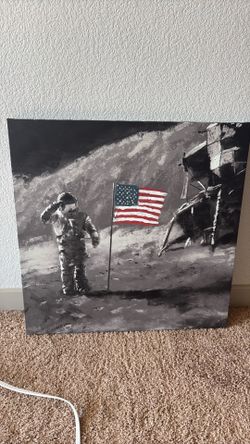 Moon Landing Canvas