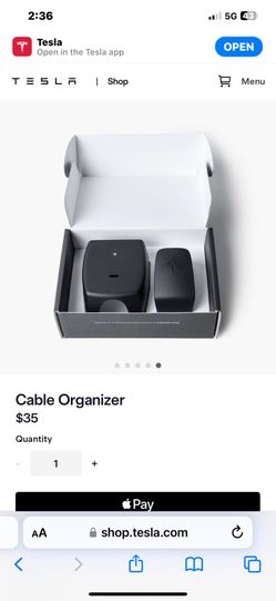 Tesla Cable Organizer 