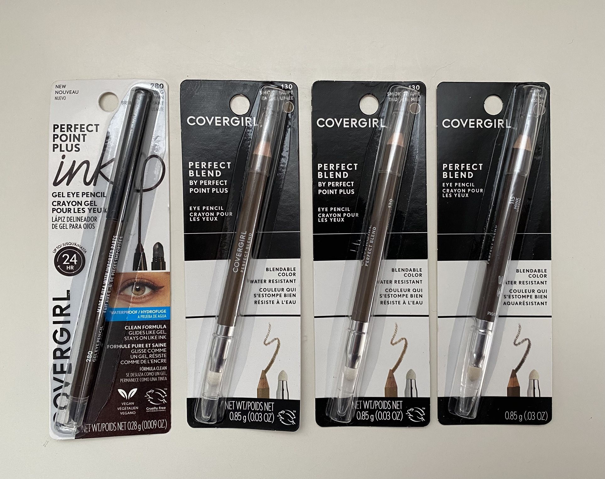 CoverGirl Eyeliner - Mink & shimmering brown 4 for $3