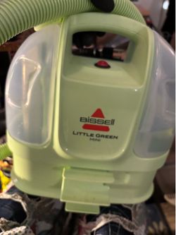 Bisssell little green mini vaccume shampoo cleaner all surfaces