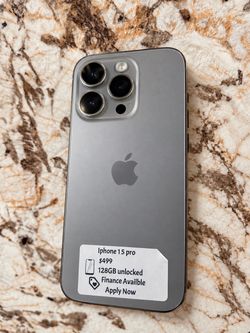 iPhone 15 pro 128gb Unlocked