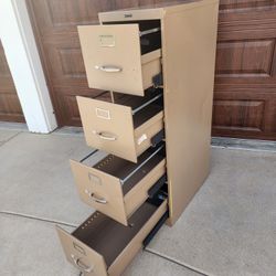 4-Drawer Metal Filing Cabinet