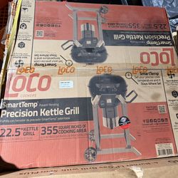 Brand new Loco SmartTemp Precision Kettle Grill