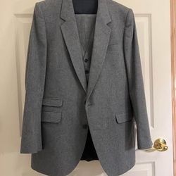 Tweet Suit by JCPenny Designer Collection  Not sure if it is vintage but it seems like vintage  Jacket Measurements(approx)  Shoulders 18 inches wide 