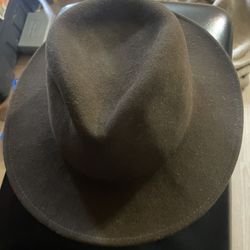Brown Wool Hat
