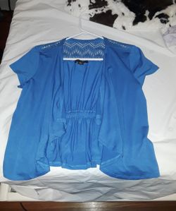2 WOMEN'S COVER UP SWEATERS