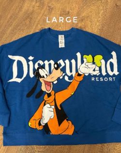 Goofy Disneyland resort size L large  brand new with tags