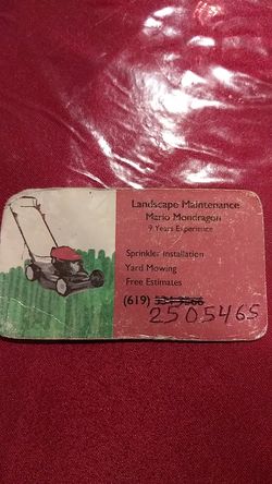I do landscape