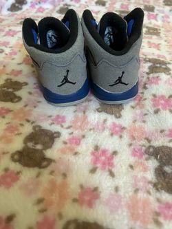 Air Jordan 5 Toddler Sneakers Grey Blue size 6c