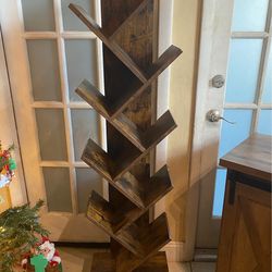 Rustic Tree Style Bookshelf/Display Shelf - Locally Delivery for a Fee - See My Other Items 😀