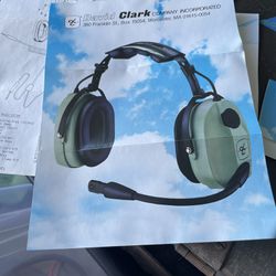 Old Headphone Set For Pilots