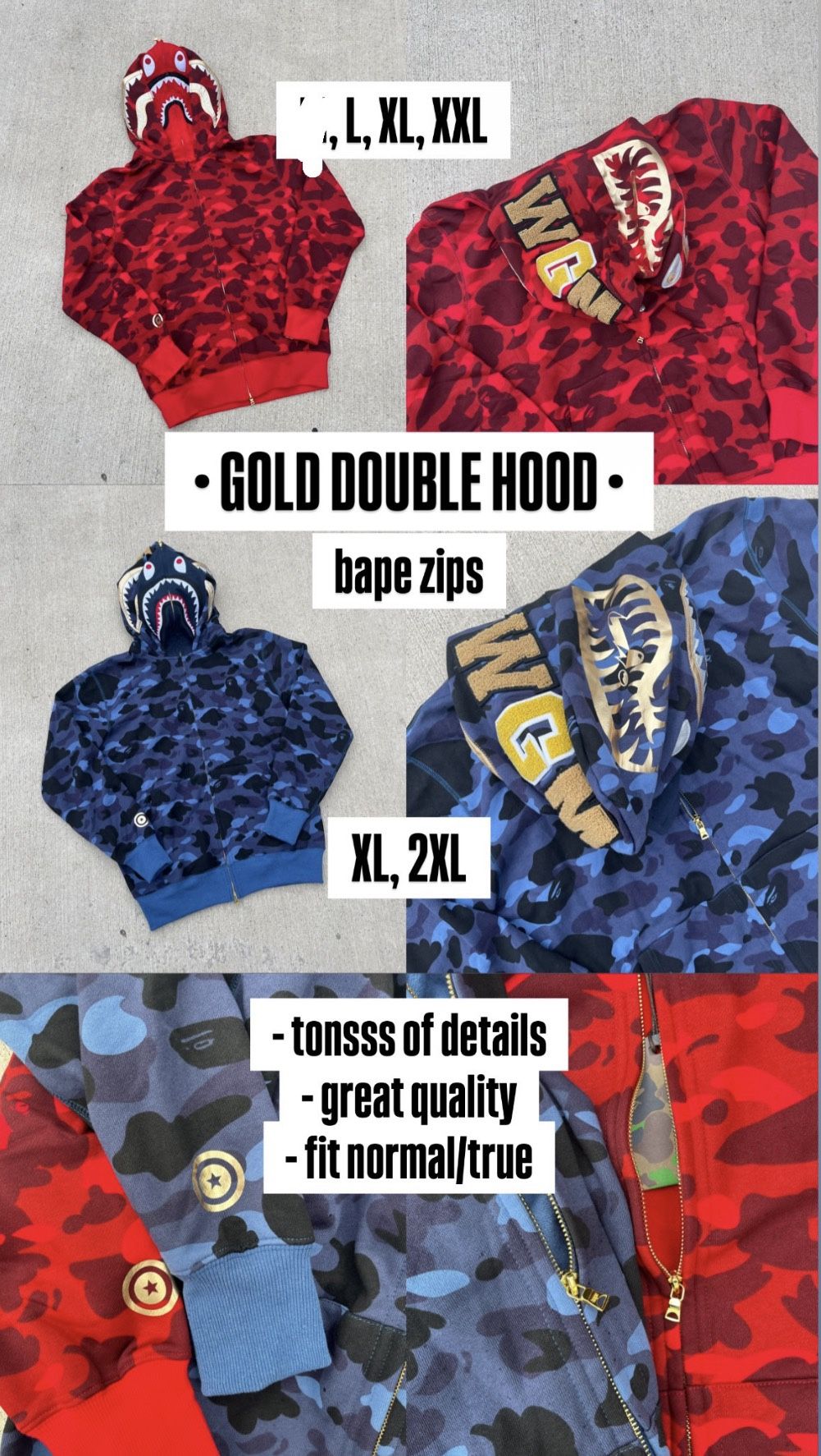 Bape Hoodies 