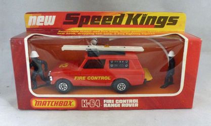 Matchbox: Fire Control Range Rover