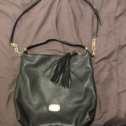 Michael Kors Pebbled Leather Black shoulder/hand bag