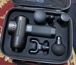 RENPHO Massage Gun Deep Tissue,, Portable Percussion Massager for Back and Neck, Handheld Device with Carry Case, Active