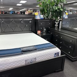 Wow 🤩 Black Diamond 5 Pc Bedroom Furniture Set Now 65% Off 