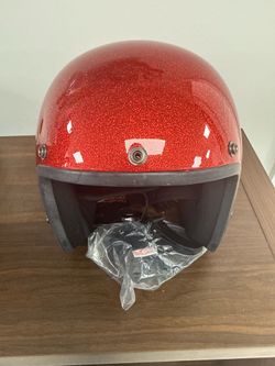 Daytona Bike Helmet Shiny Red