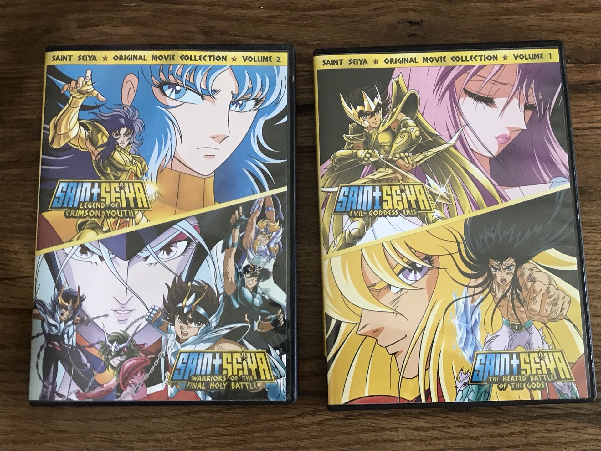 Saint Seiya: Movies 1 and 2 (DVD)