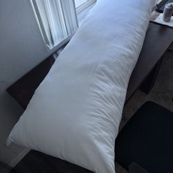 Utopia Bedding Full Body Pillow for Adults (White, 20 x 54 Inch), Long Pillow Insert for Sleeping