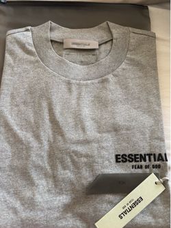 Dark oatmeal essentials tee