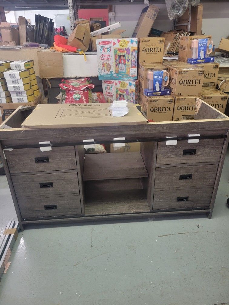 60in Barn Door Double Sink Vanity