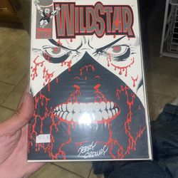 WildStar #1 Signed by JERRY ORDWAY Embossed Cover Image Comics
