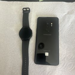 Galaxy S9+ And Galaxy Watch4