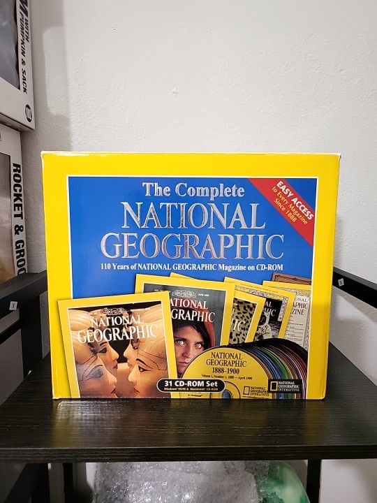 Complete National Geographic Magazine 110 Years 31 CD-ROM Set (1999)