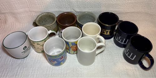 Assorted Mugs Lot of 12