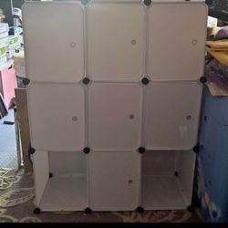 Cube Storage With Door