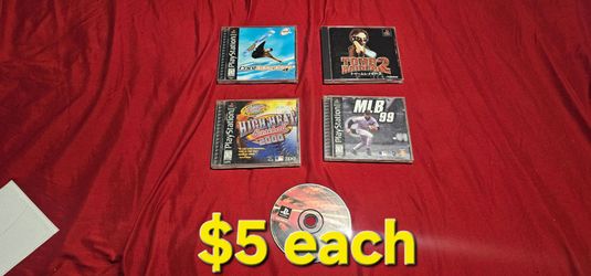 Sony PlayStation 1 ps1 games $5 each