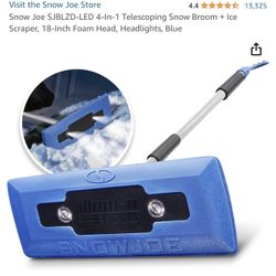 Led Snow Ice Scraper/snow Broom
