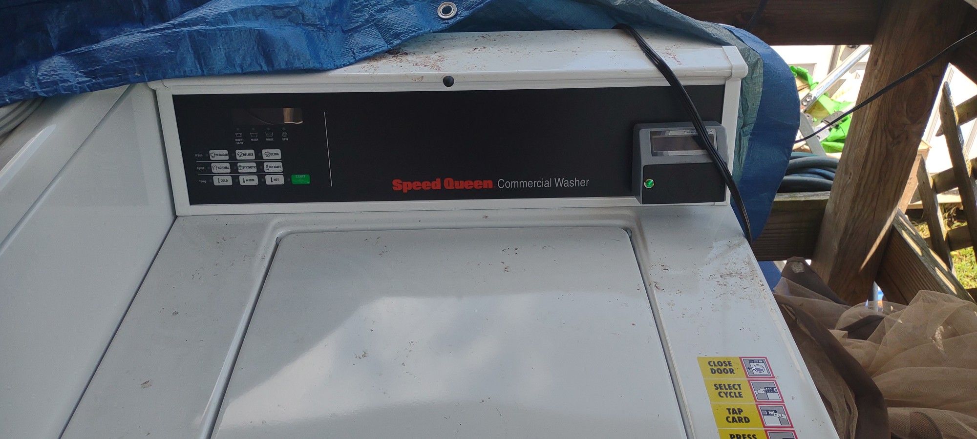 Speed Queen Commercial Washer And Dryer Set