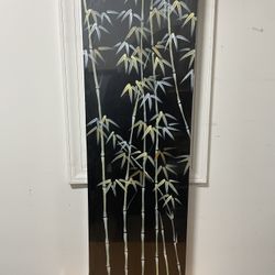 Beautiful Set Of 6 Bamboo Paintings