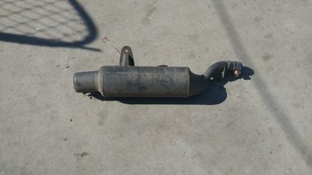 Dirt bike/quad muffler