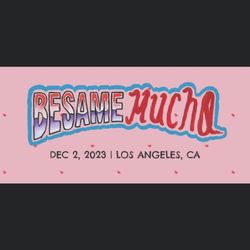 Bésame Mucho GA Ticket  