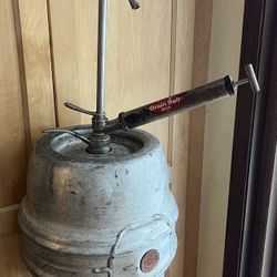 1960s Grain Belt 8 Gallon Keg with Tapper